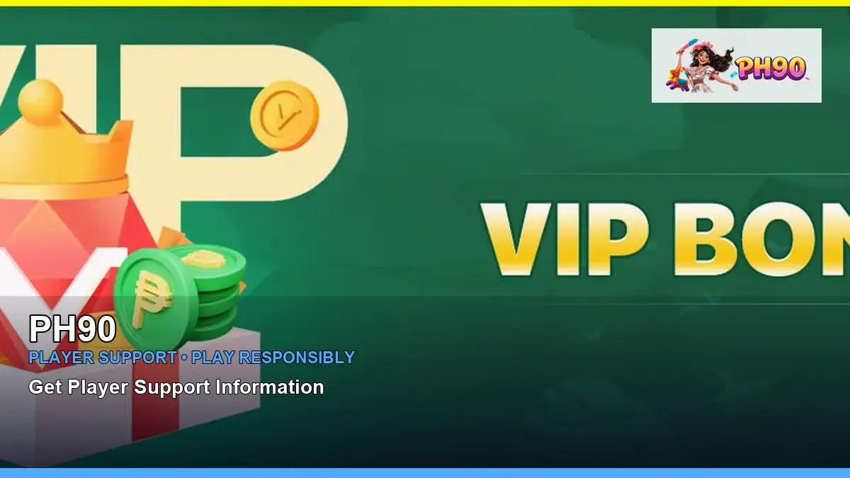 PH90 account safety and casino help for Philippine players