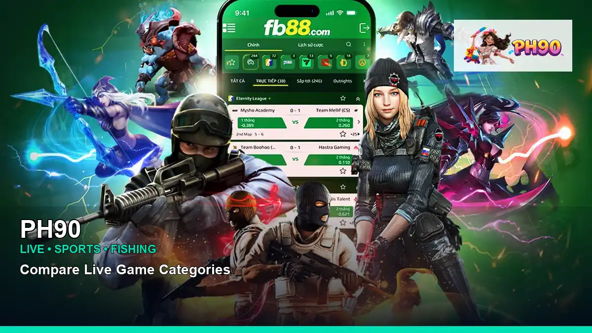 PH90 sports betting and arcade games for Philippine players